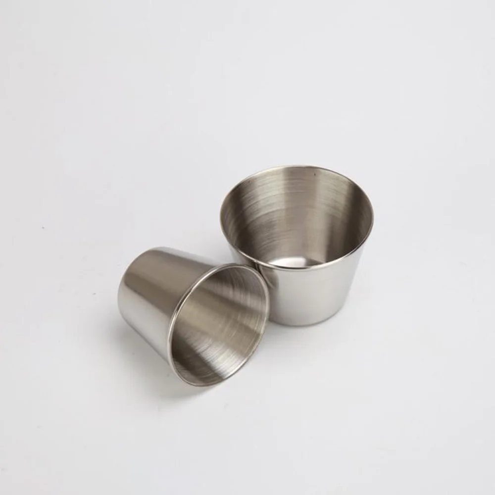 45/70ml Stainless Steel Sauce  - Sauce Dipping Cup recension och pris