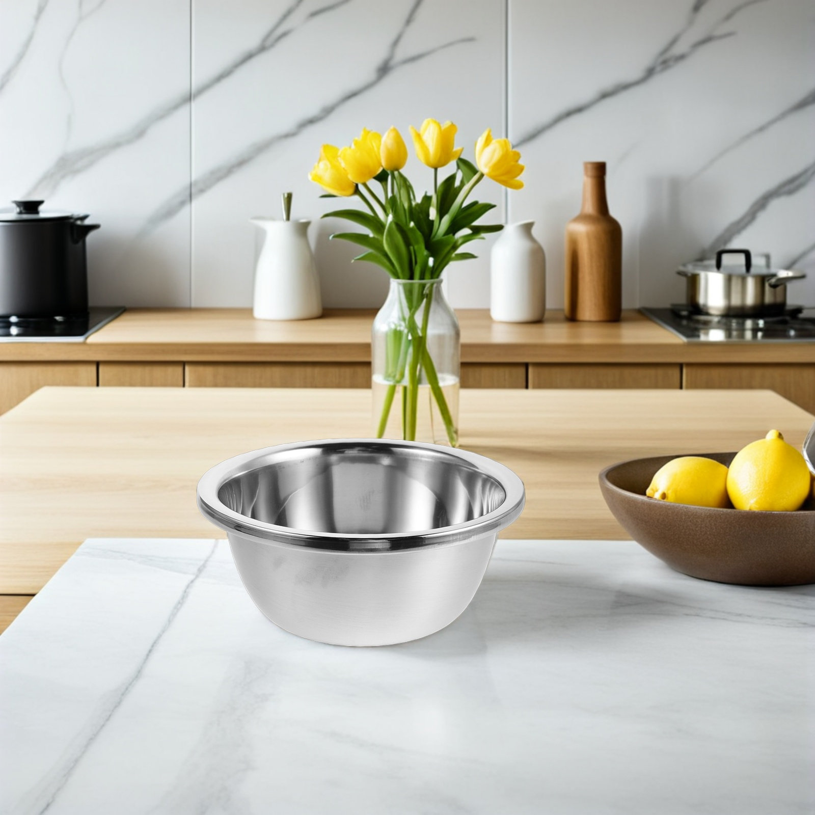 4Pcs Heavy-Duty Stainless Stee - Meal Prep Bowl recension och pris