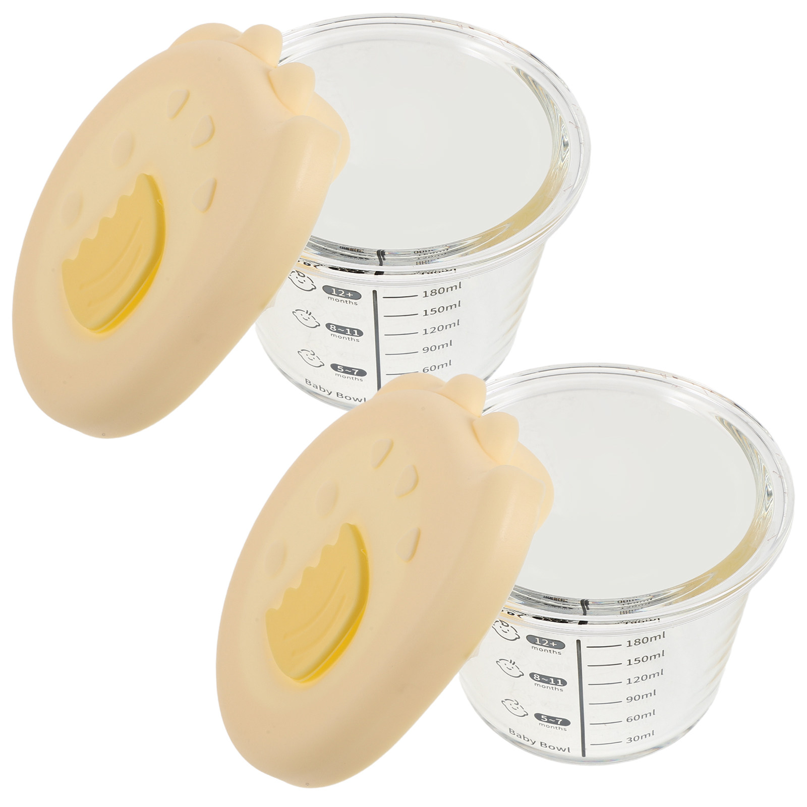 2Pcs Baby Food Storage Bowls G - Meal Prep Bowl recension och pris